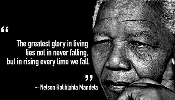 Nelson Mandela The greatest glory. Lees meer in het e-boek Wat Je Denkt Ben Je Zelf.