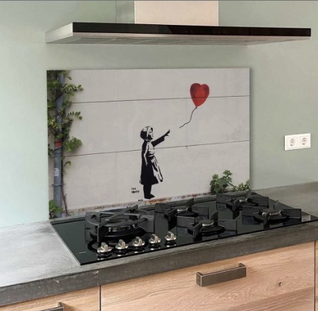 Spatscherm keuken
